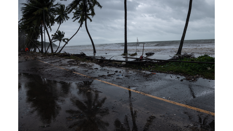 Storm surge from a Tropical storm