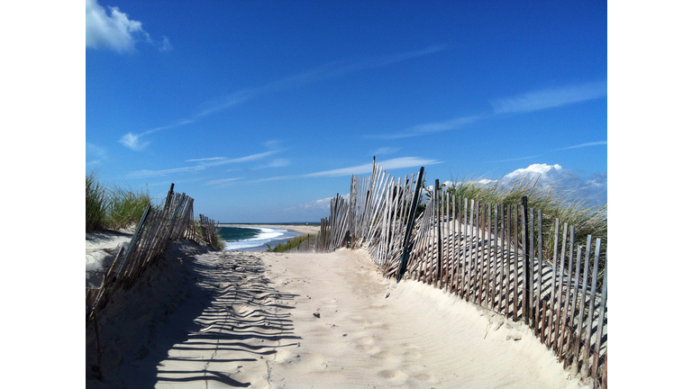 Path in Dunes - Napatree Point, Westerly, Rhode Island