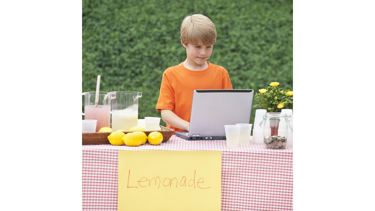 A lemonade stand