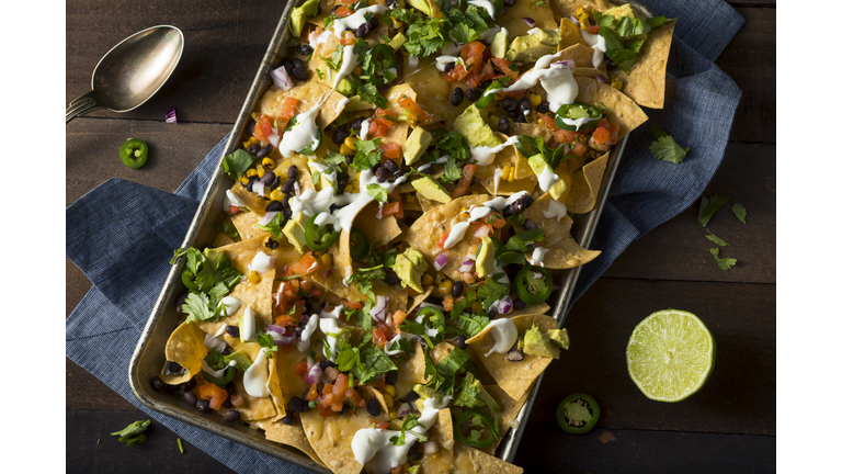 Homemade Loaded Sheet Pan Nachos