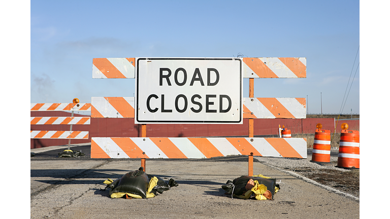 Road Closed Sign