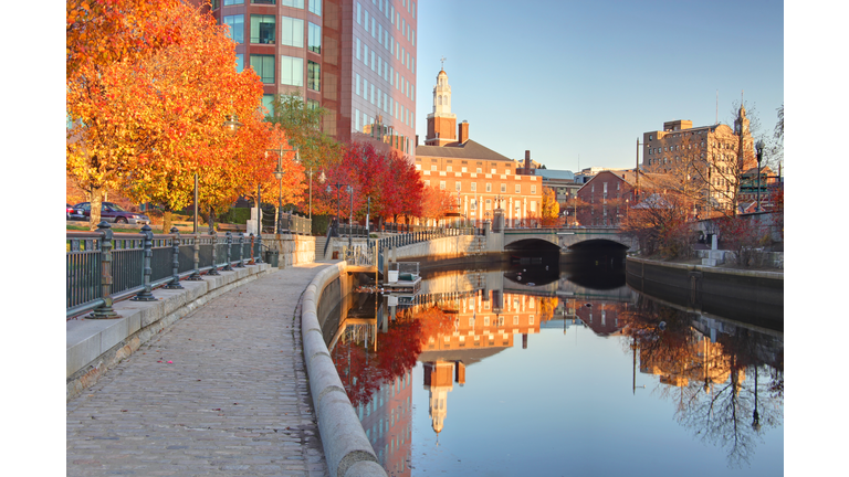 Autumn in Providence Rhode Island