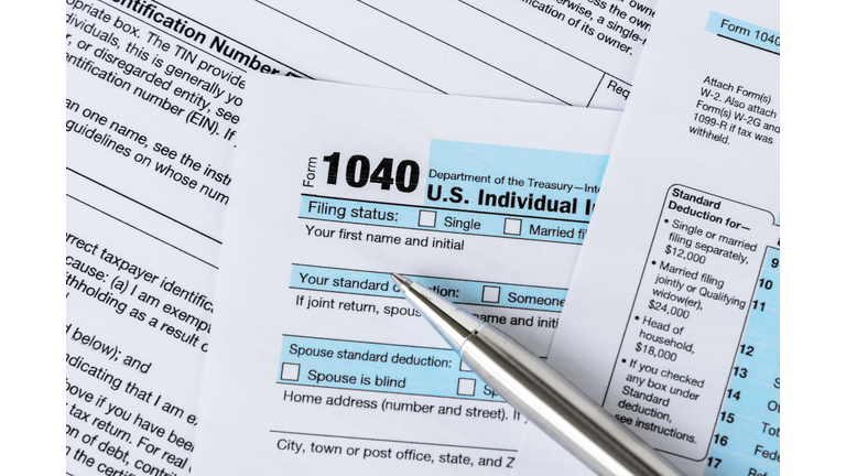 US Individual Tax Return Form 1040