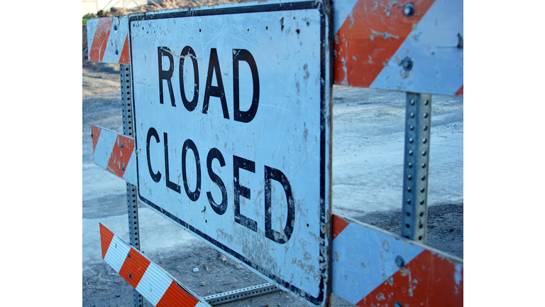 Road Closed Sign