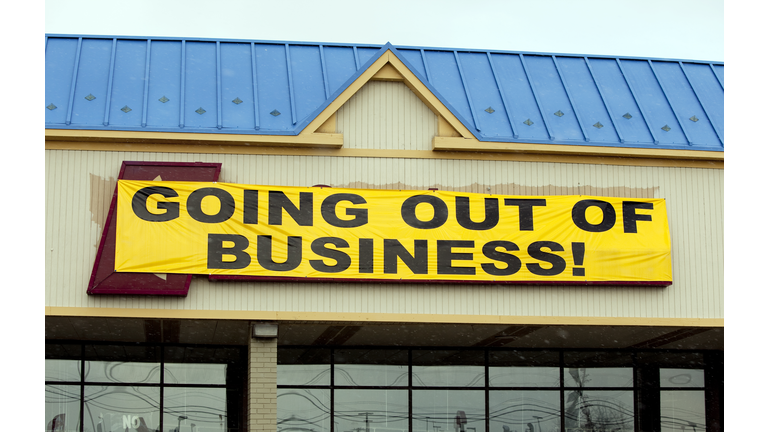 Going Out Of Business Sign