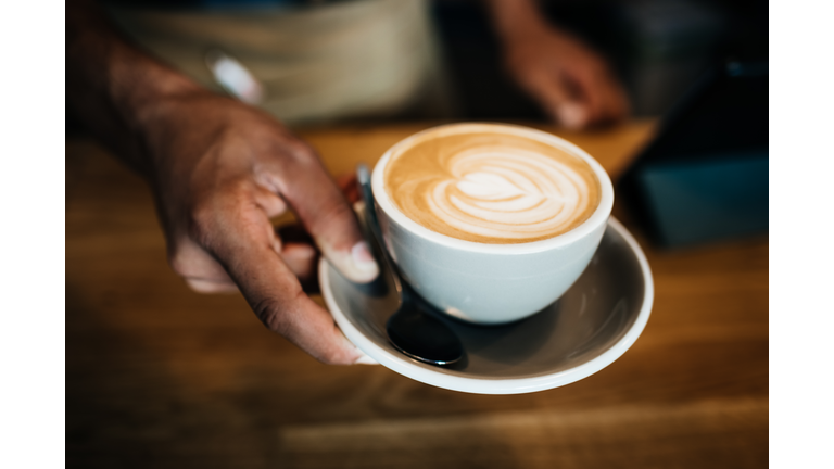 Freshly Made Cup Of Coffee