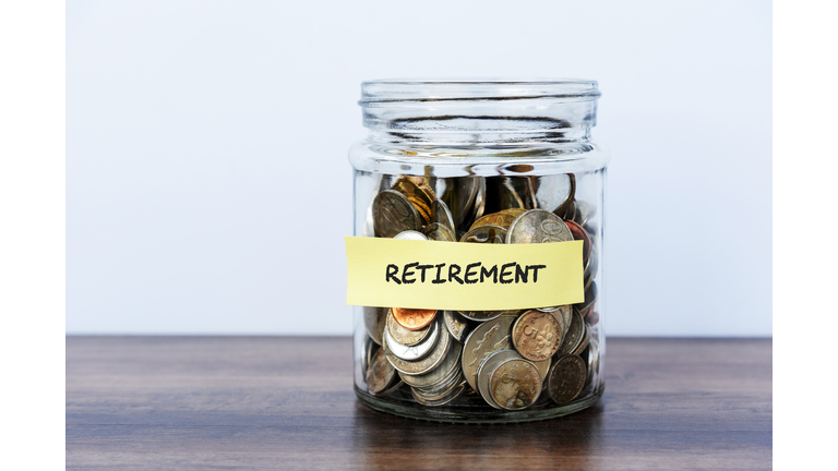 Retirement Coin Jar