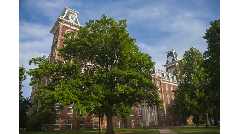 Old Main on the University of Arkansas Campus