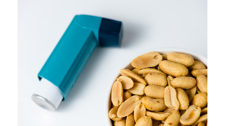 Salted Peanuts and Asthma Inhaler