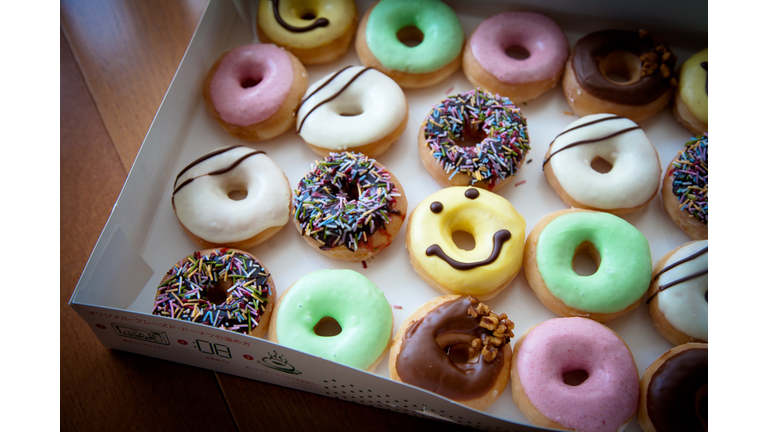 Smiley doughnuts