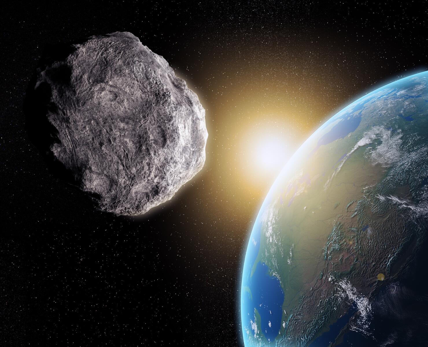 Near-Earth asteroid, artwork