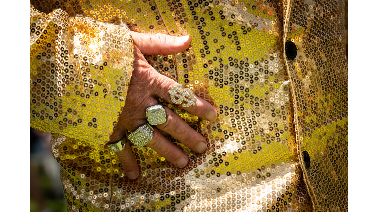 sequinned jacket