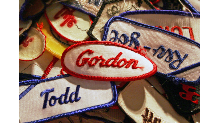 Flea market find, Uniform name tags