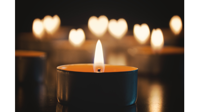 Candle heart