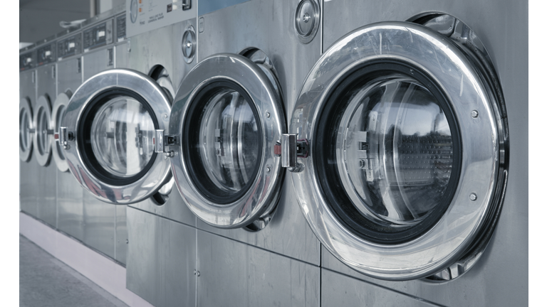 Washing Machines in Laundromat