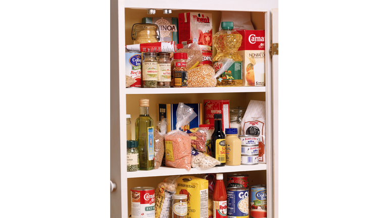 Health food in a pantry