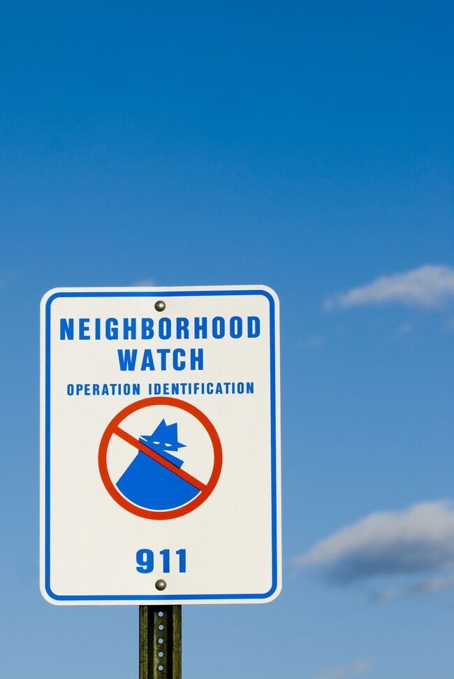 Neighborhood Watch Sign