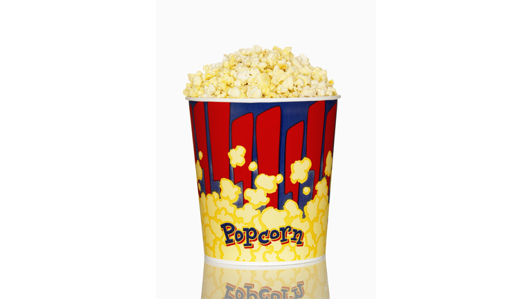 Large Bucket of Movie Popcorn