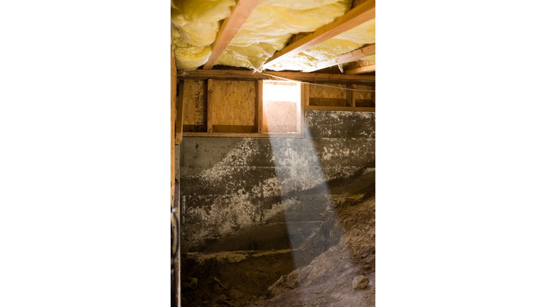 Crawl Space Light Beam