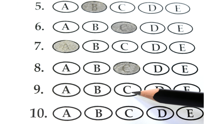 Multiple Choice Exam Paper