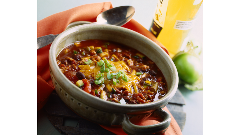 Chili with cheese