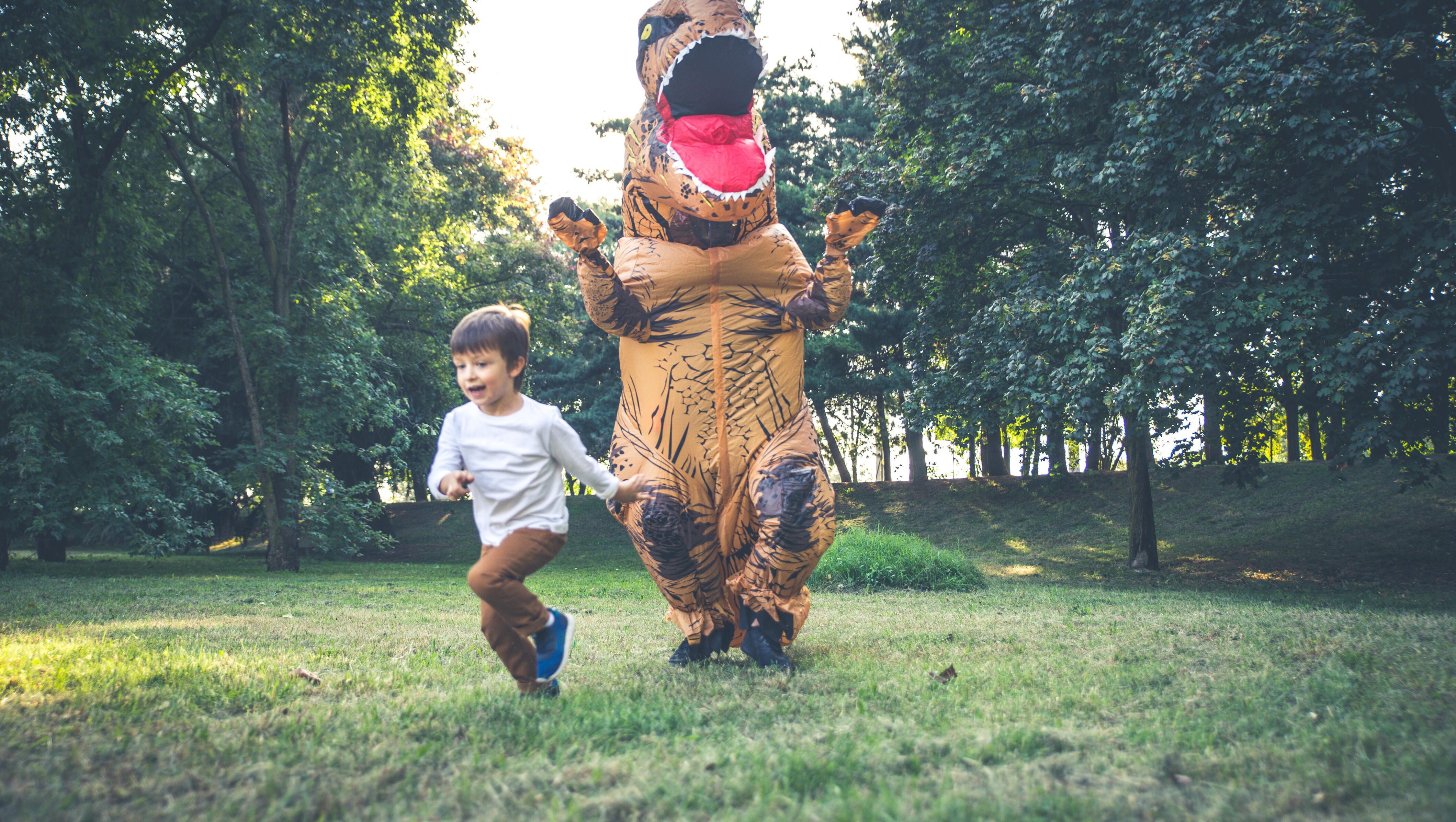 Thousands Gather in Dino Costumes to Set World Record