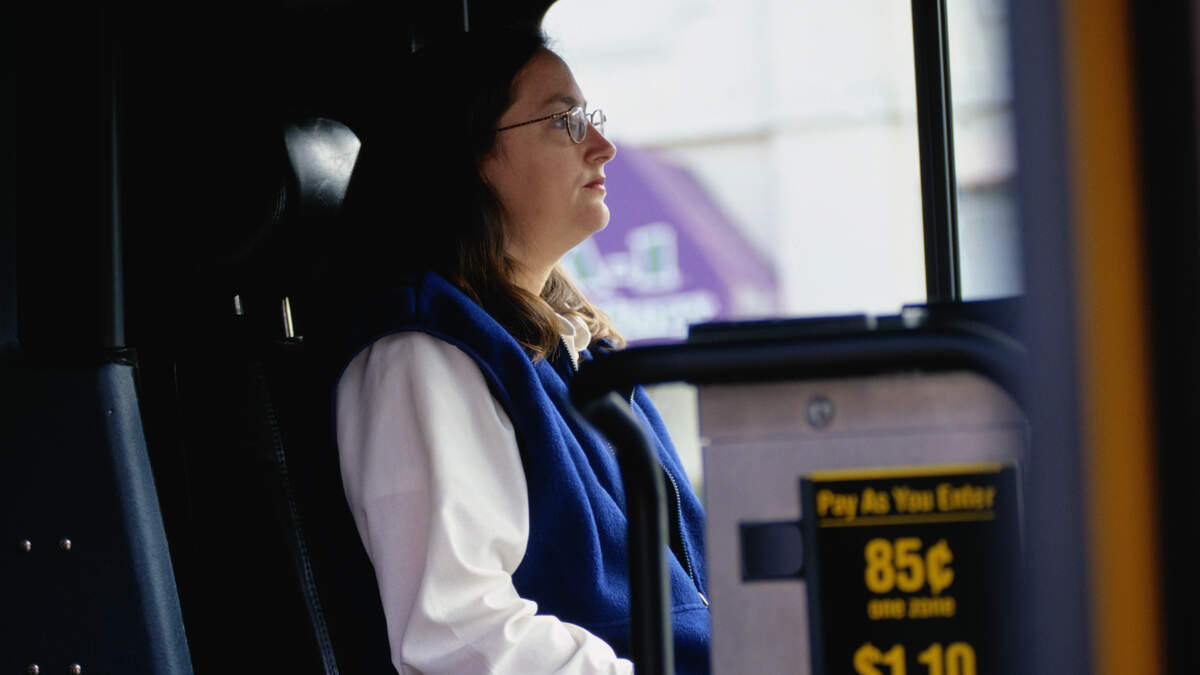 They go to work by bus. Девушка Ватсона в автобусе. Pregnant Drives Bus. She goes to work by Bus. Women Driver Bus Station.