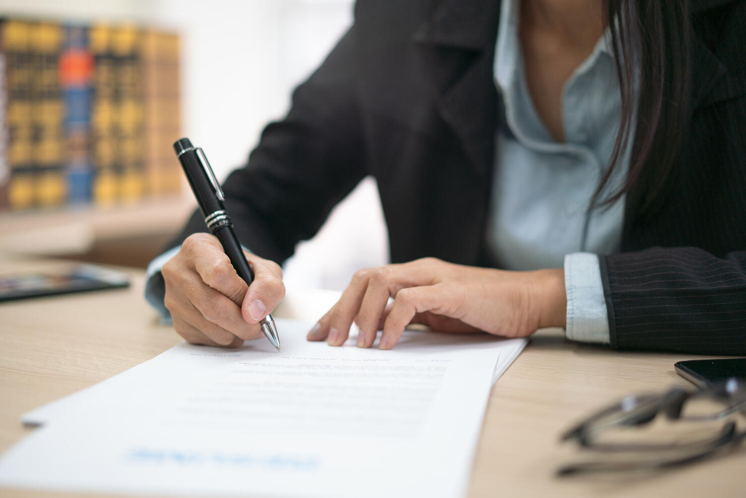 Signing agreement