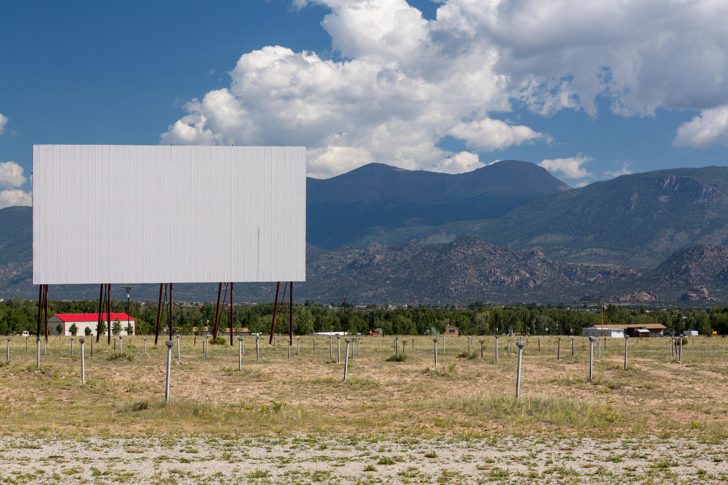 Drive in movie theater in Buena Vista CO