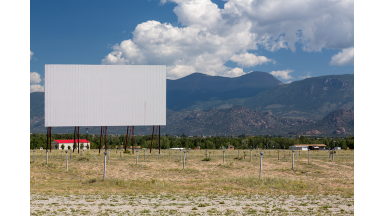 Drive in movie theater in Buena Vista CO
