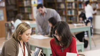 Phone Tap: Two Morons In A Library