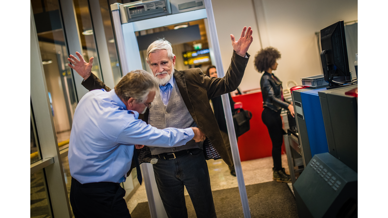 Airport security check