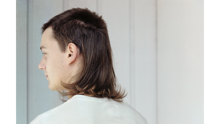 Young Man with Mullet