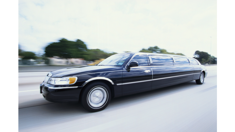 Black Stretch Limousine