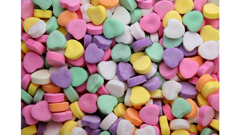 Valentine hearts background
