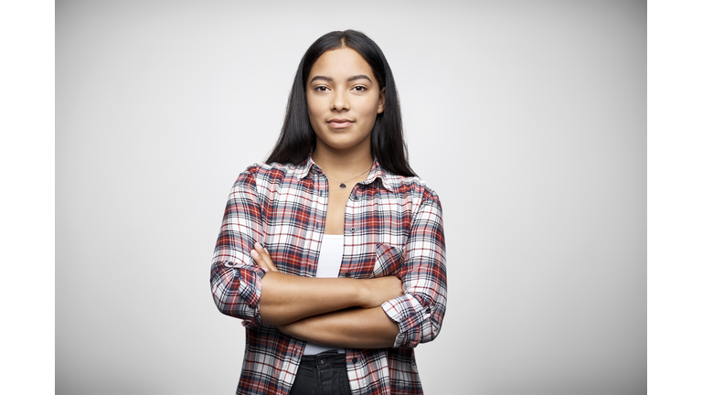 Portrait of female entrepreneur with arms crossed