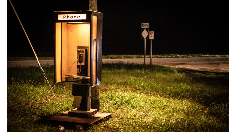 Old Phone Booth