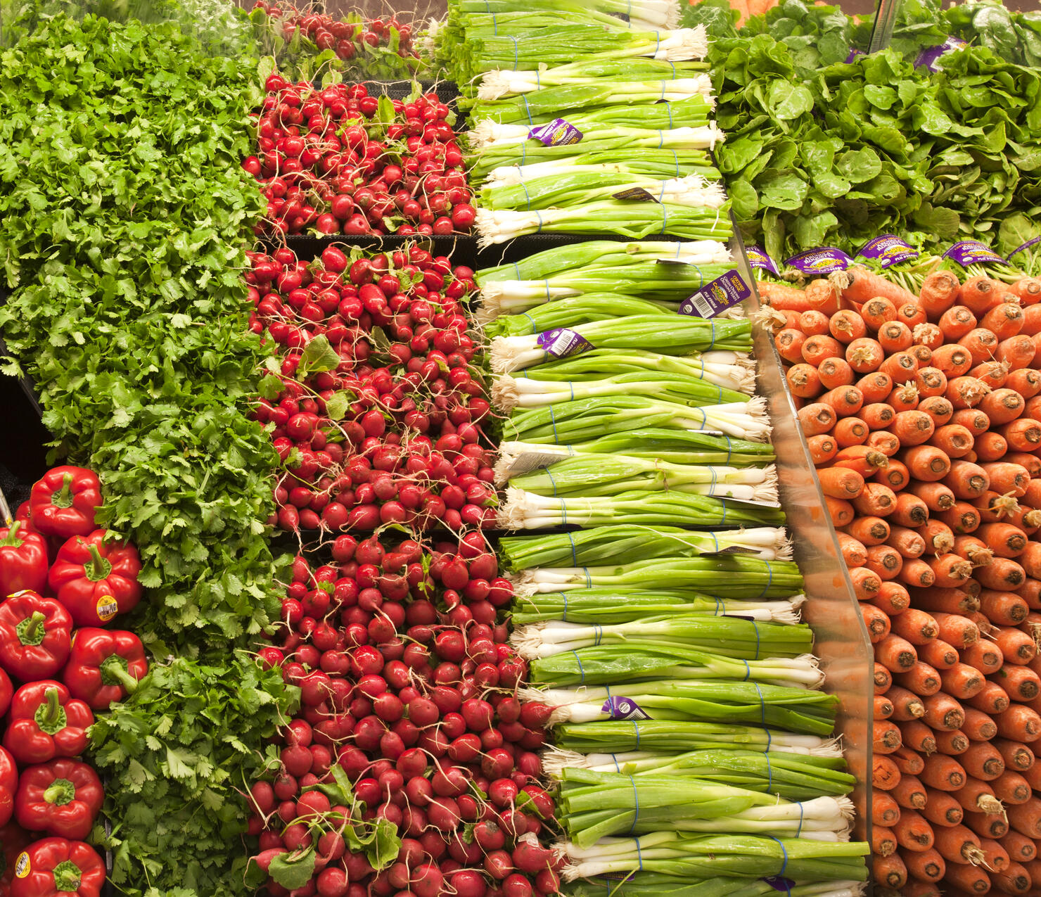 Grocery Store Produce Aisle