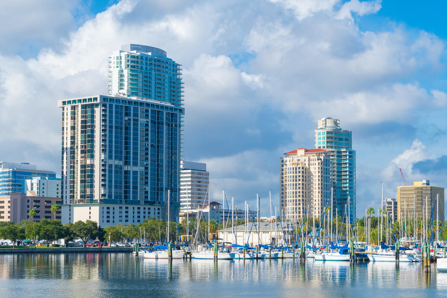St. Petersburg, Florida Skyline and Harbor