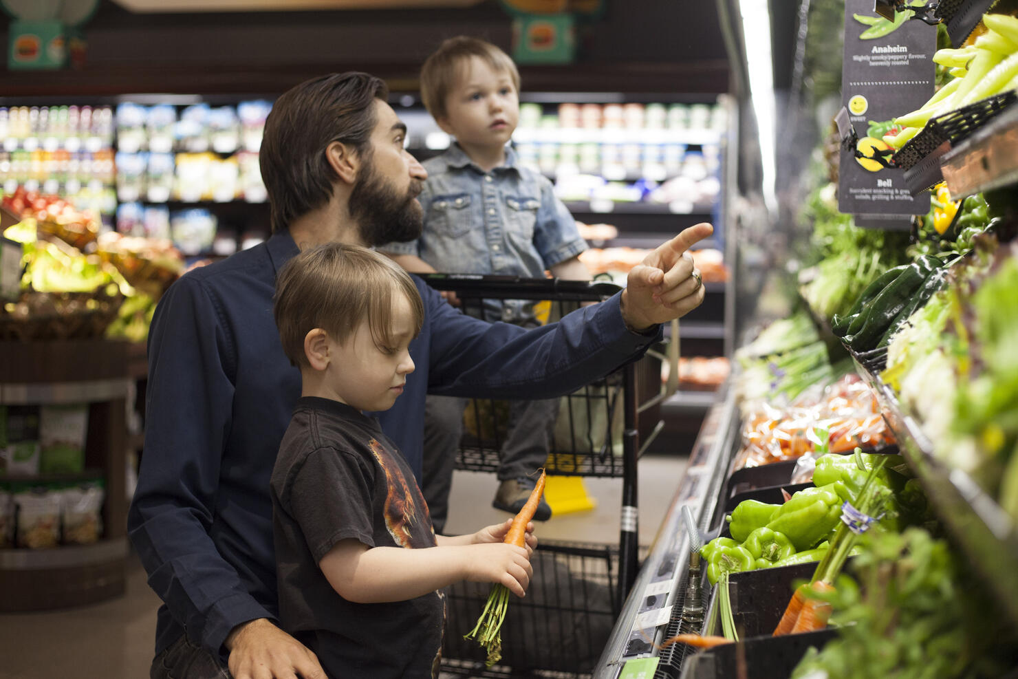 Fathers Grocery Shopping
