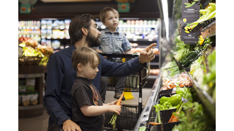 Fathers Grocery Shopping