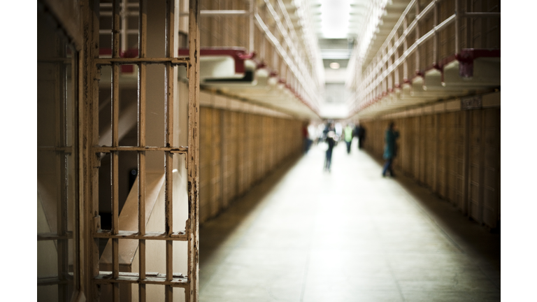 Corridor of Prison with Cells