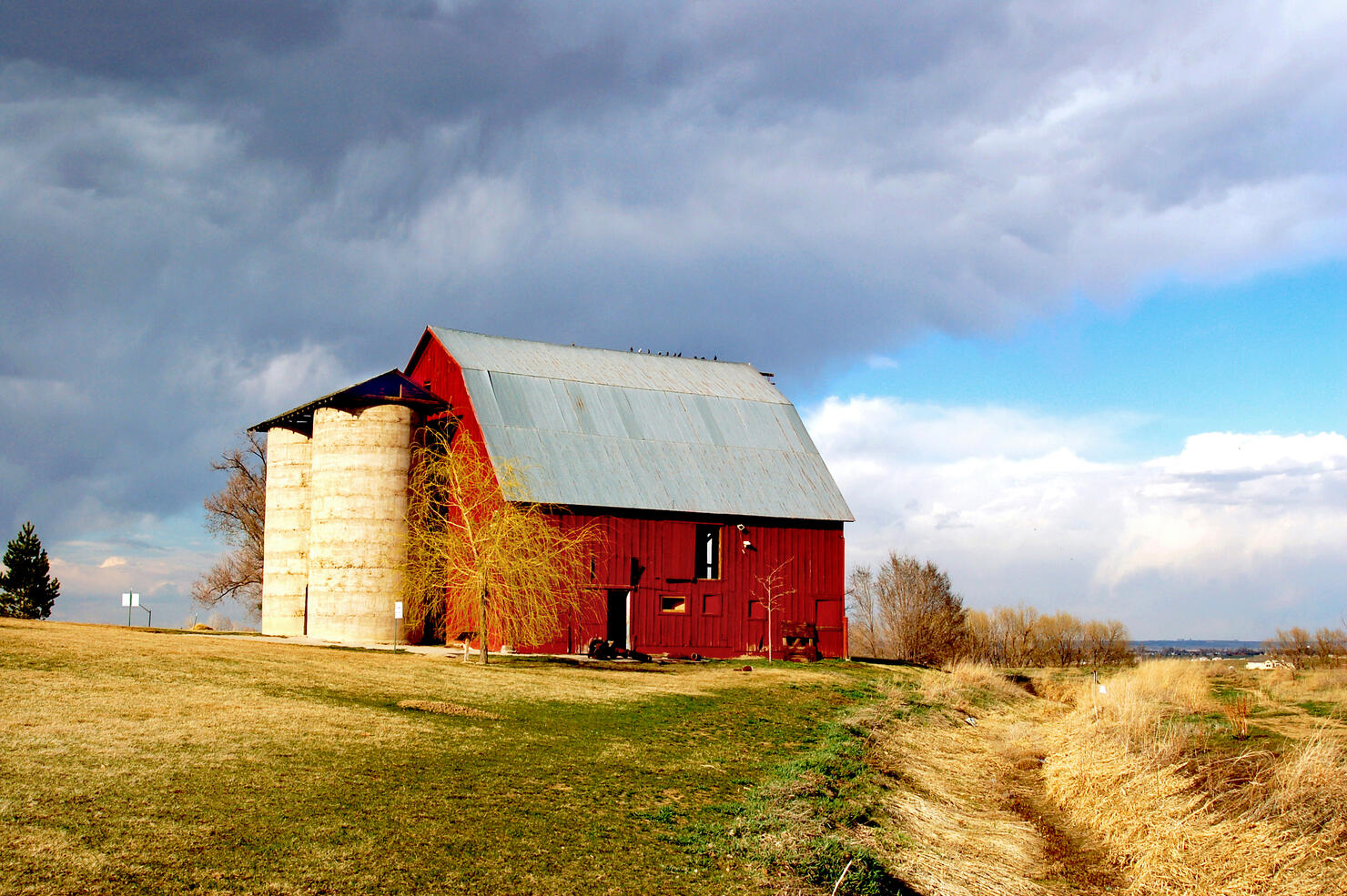 Red barn