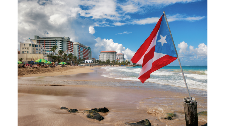 Beach vacation in San Juan, Puerto Rico