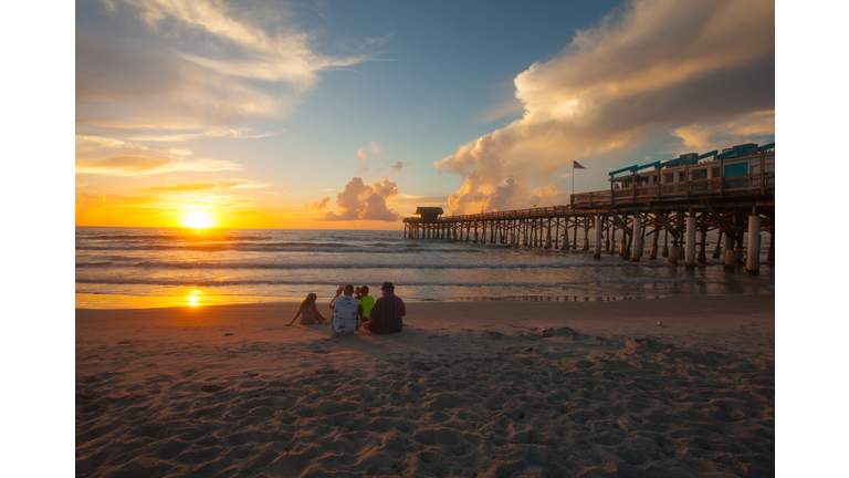 Sunrise Cocoa Beach Pier