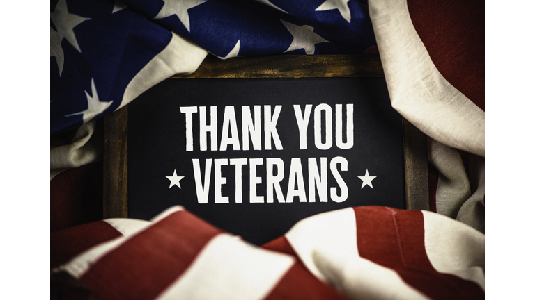 Thank you military veterans. US military veterans thank you message