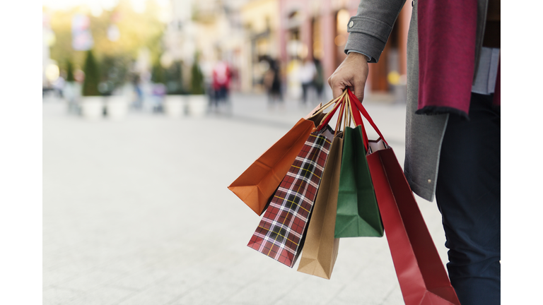 Man at the shopping