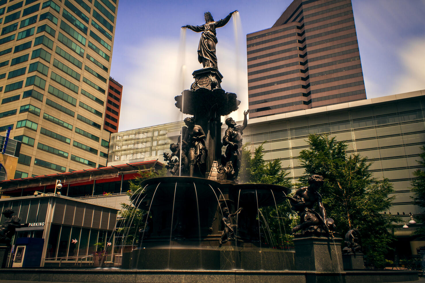 Fountain square Cincinnati,