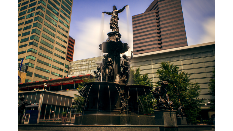 Fountain square Cincinnati,