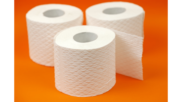 Rolls toilet paper. Toilet Tissue Rolls